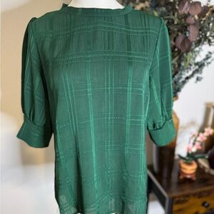 Elegant Green Women's Top